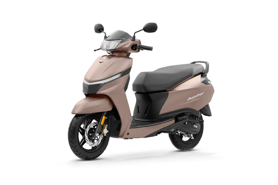 TVS Jupiter Galactic Copper Matte colour
