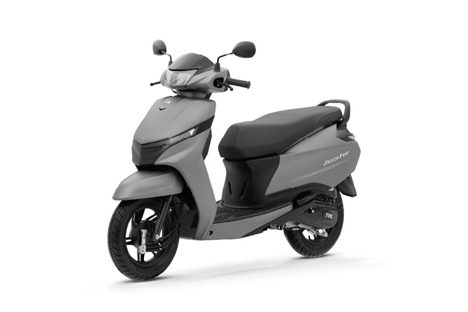 TVS Jupiter Titanium Grey Matte colour
