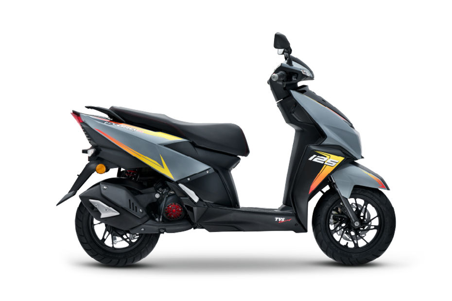 TVS NTORQ 125 Nardo Grey colour