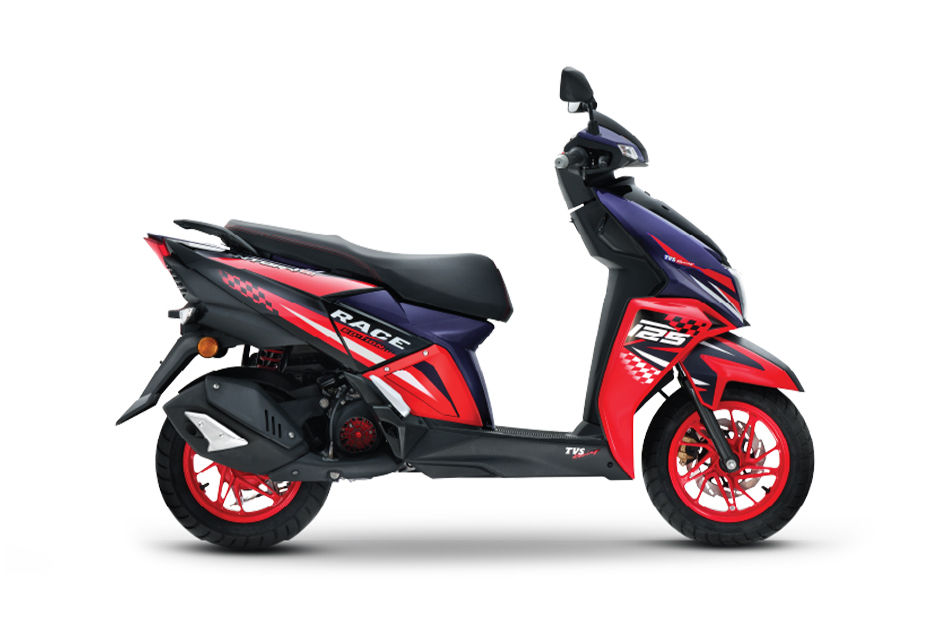 TVS NTORQ 125 Drift Blue colour