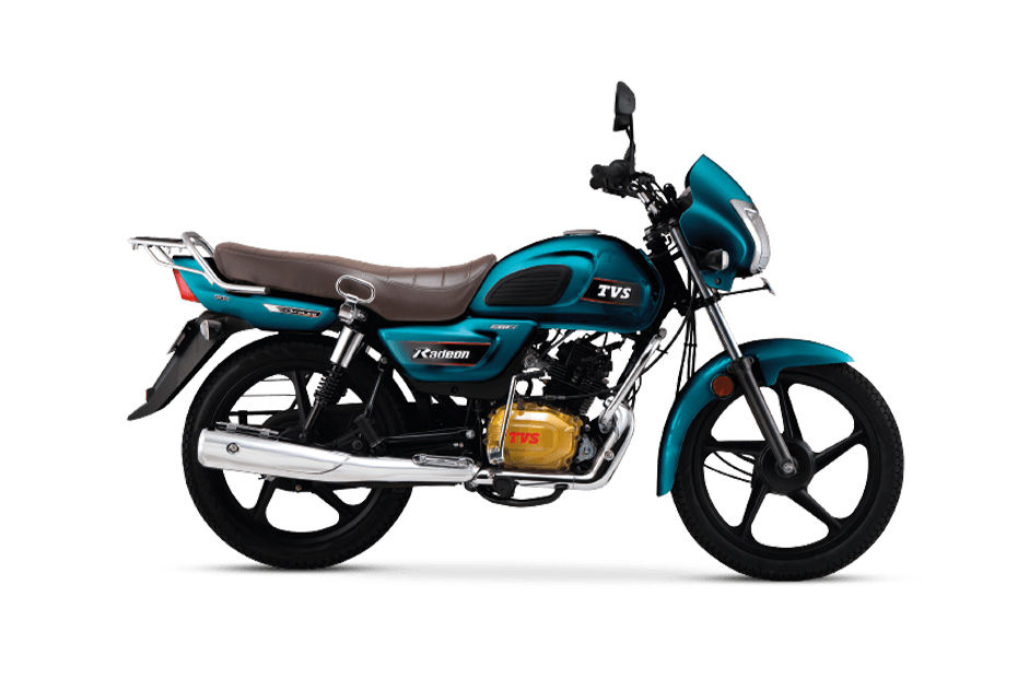 TVS Radeon Starlight Blue colour