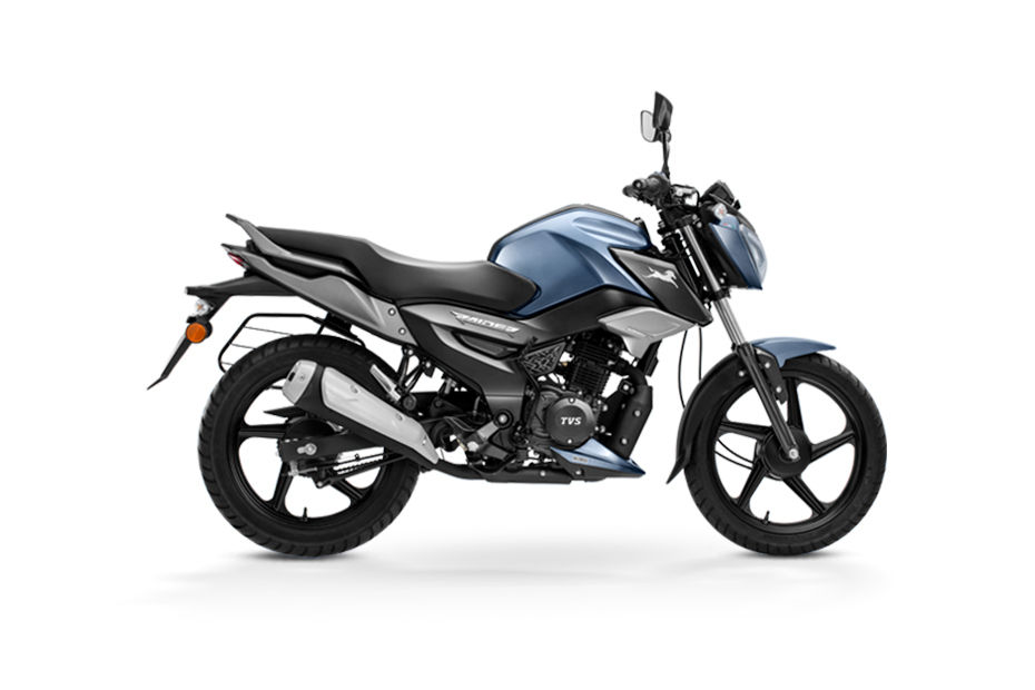 TVS Raider Mercury Grey colour