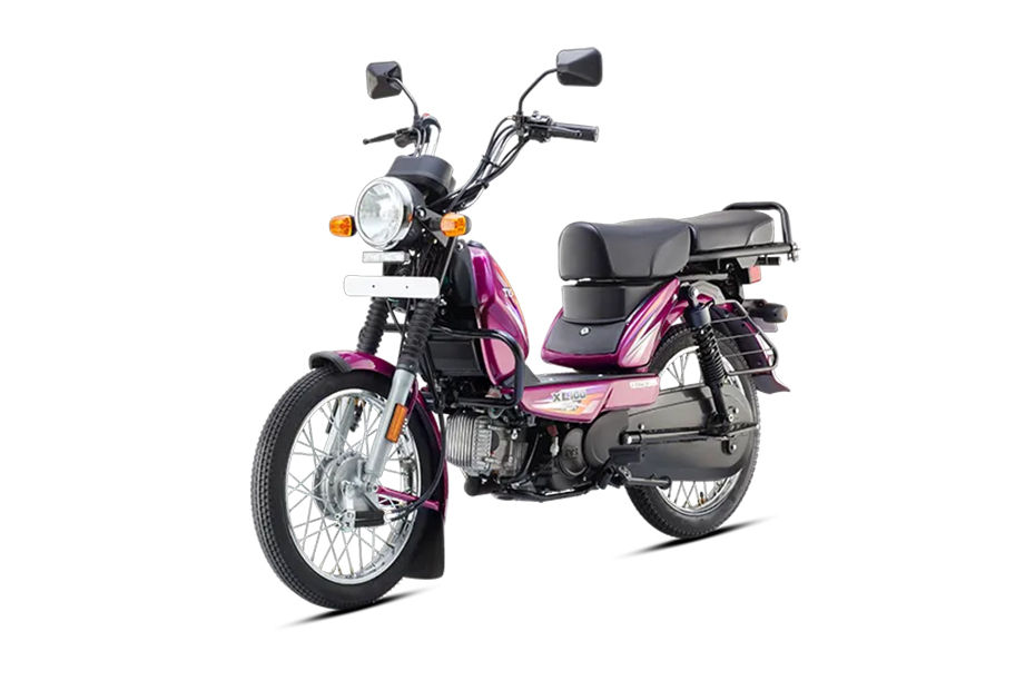 TVS XL100 Mineral Purple colour