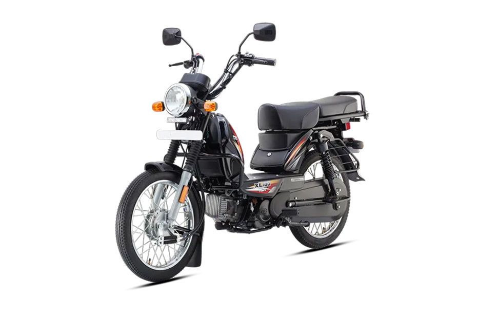 TVS XL100 Black colour