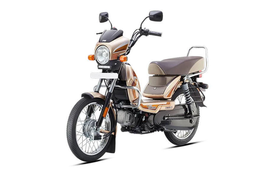 TVS XL100 Luster Gold colour