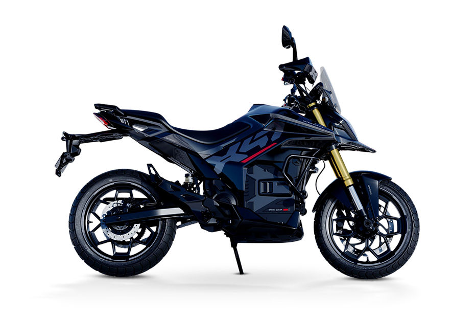 Ultraviolette X47 Crossover Shadow Cosmic Black colour
