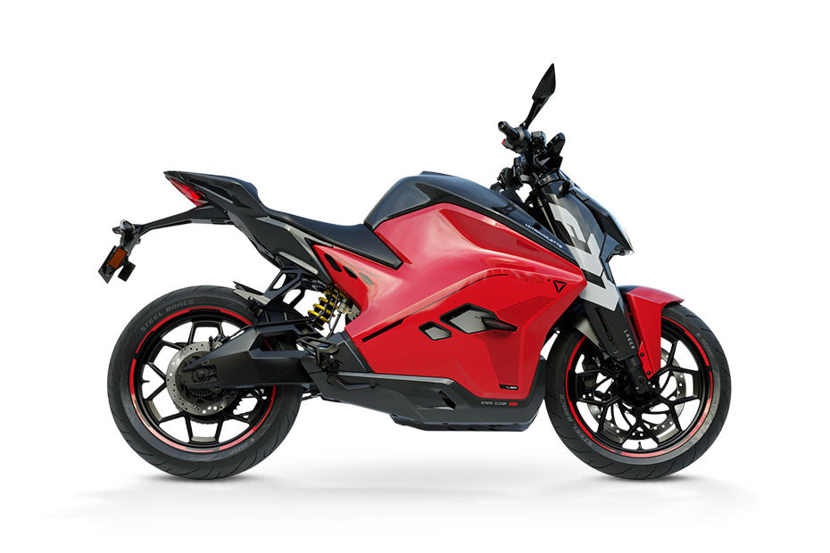 Ultraviolette F77 SuperStreet Laser Turbo Red colour