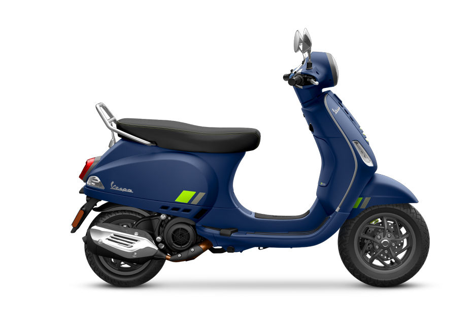Vespa 150 Blue Energico colour