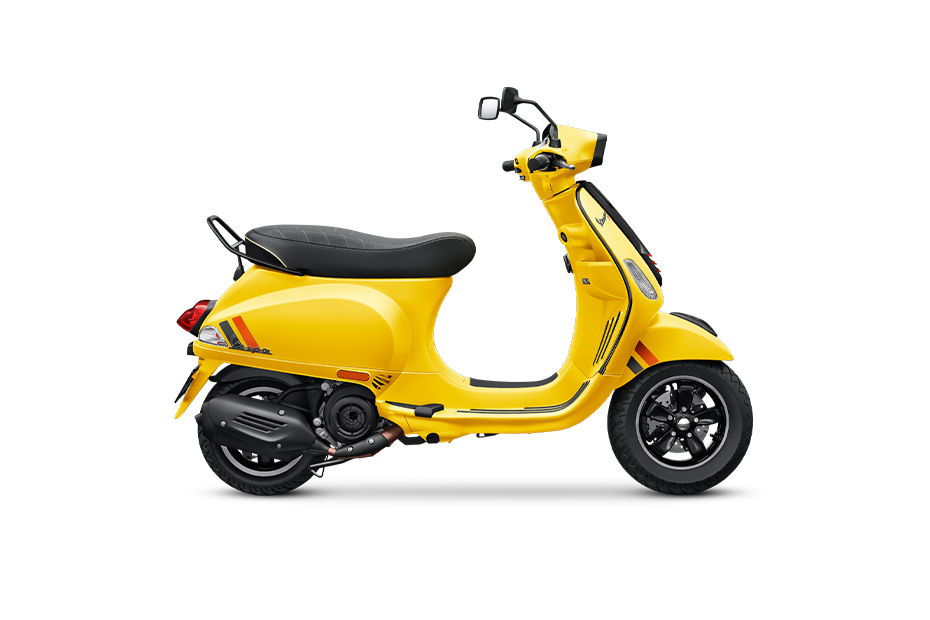 Vespa S Giallo Yellow colour