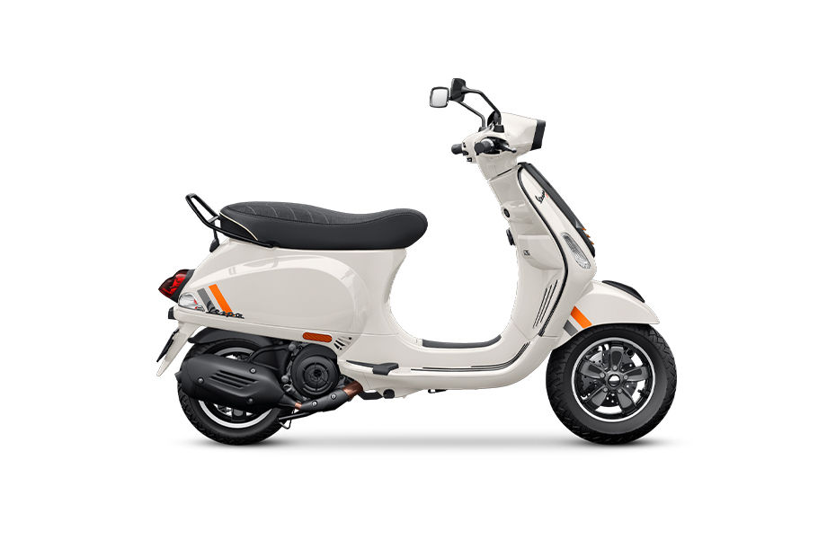Vespa S Pearl White colour