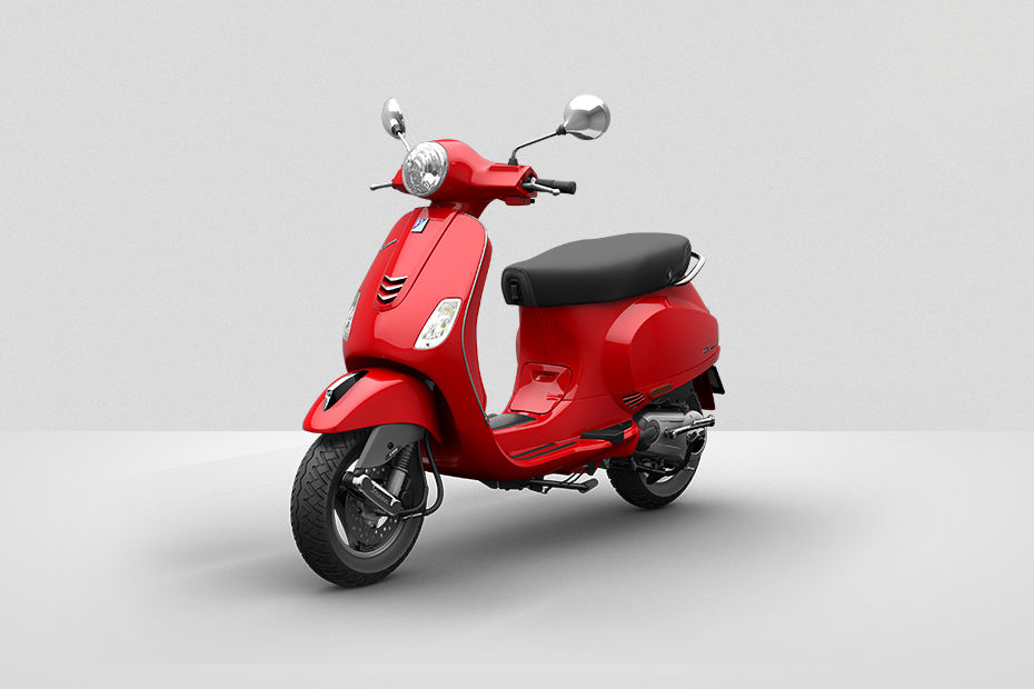 Vespa ZX Glossy Red colour