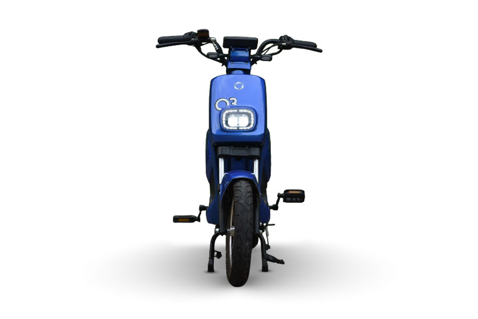 White Carbon Motors O3 Blue colour