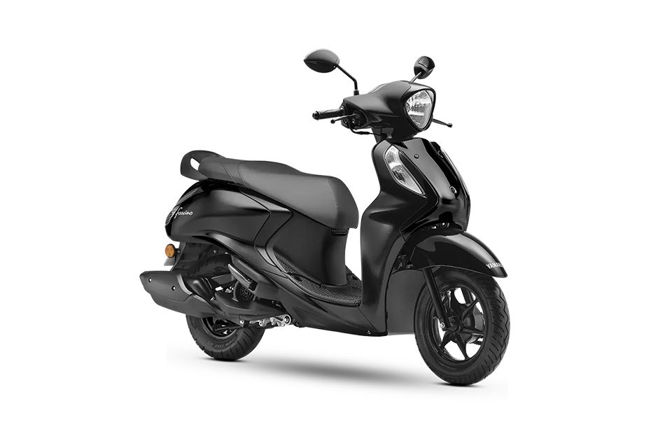 Yamaha Fascino 125 Fi Hybrid Metallic Black colour