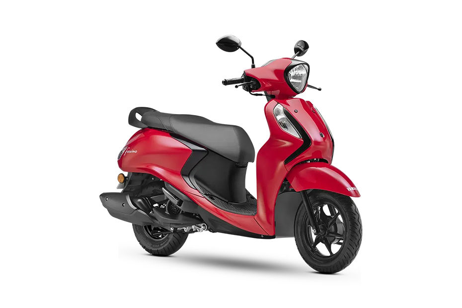 Yamaha Fascino 125 Fi Hybrid Vivid Red colour