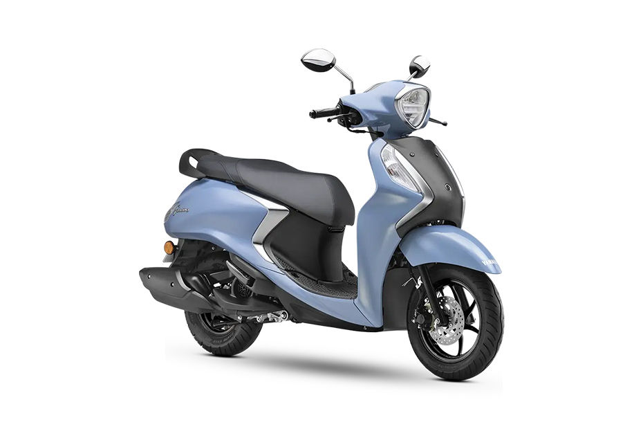 Yamaha Fascino 125 Fi Hybrid Cool Blue Metallic colour