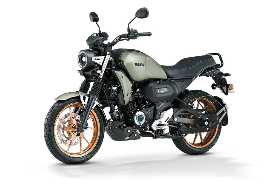 Yamaha FZ X Hybrid Matte Titan colour