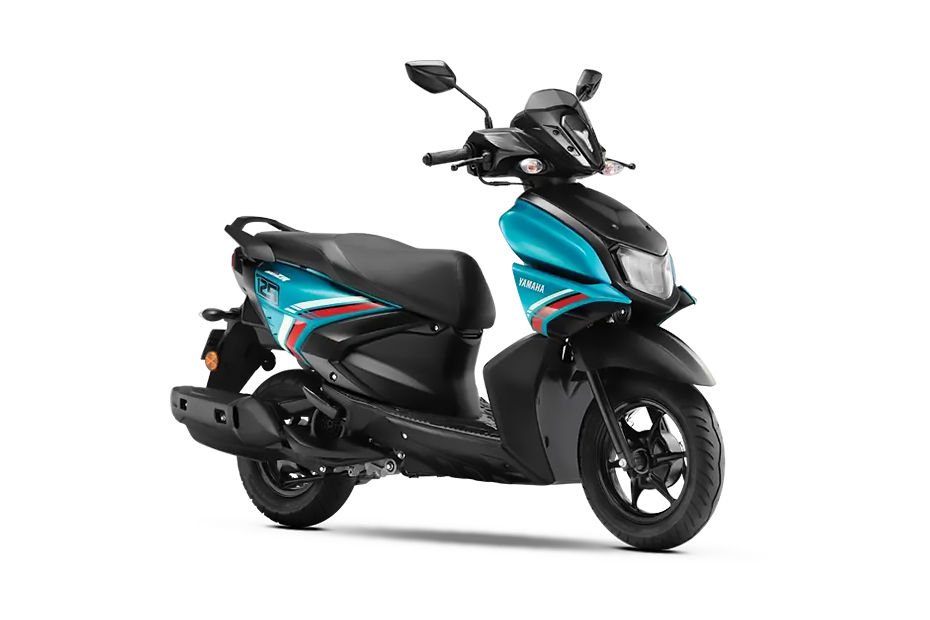 Yamaha RayZR 125 Fi Hybrid Cyan Blue colour