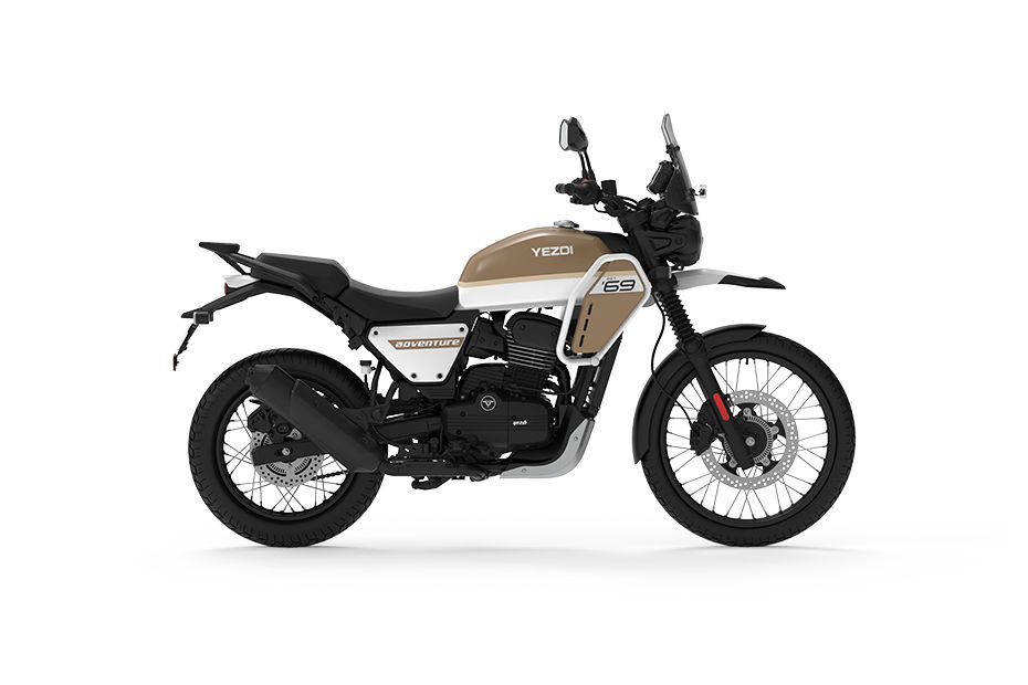 Yezdi Adventure Desert Khaki colour