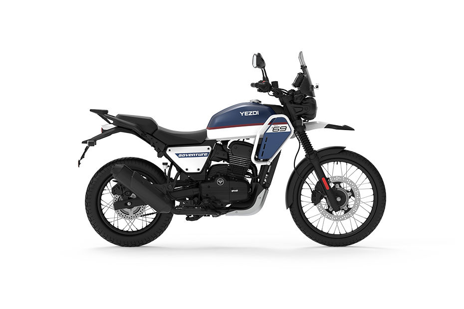 Yezdi Adventure Ocean Blue colour