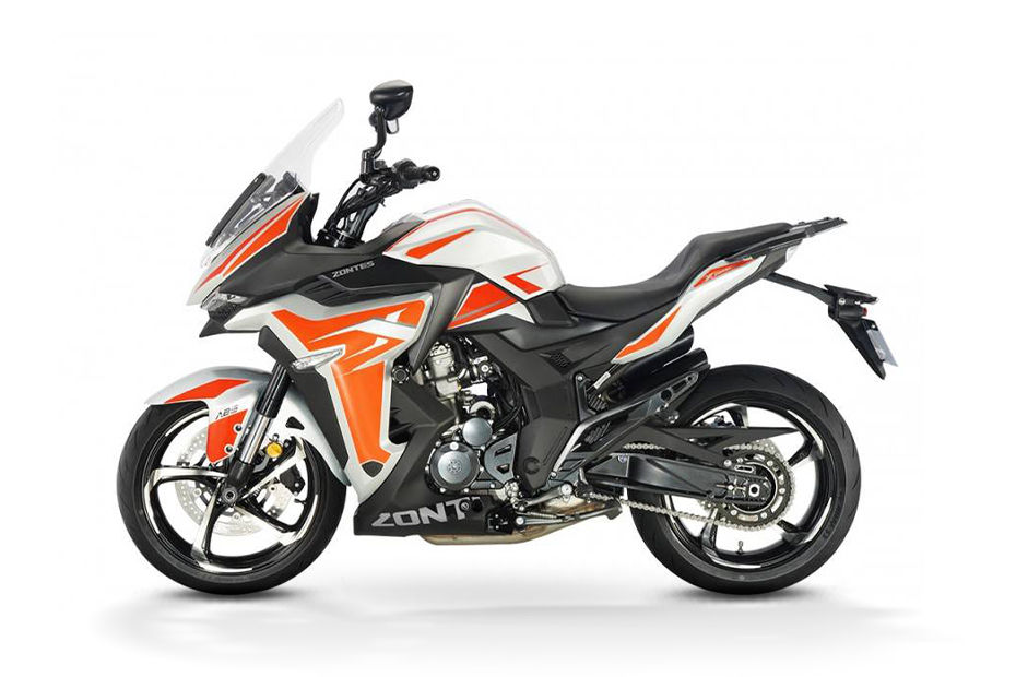 Zontes 350X Silver Orange colour